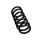 Suspension Spring Set Front Axle Coil Spring Ø 14.3 mm EIBACH for BMW 5 Series
