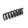 Suspension Spring Set Rear Axle Coil Spring Ø 14 mm EIBACH for BMW 1 Series