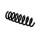 Suspension Spring Set Rear Axle Coil Spring Ø 13.5 mm EIBACH for BMW 2 Series