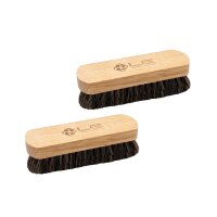 2 leather brushes robust LIQUID ELEMENTS versatile for...