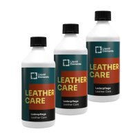 Leather Cleaner 3x500ml Leather Care LIQUID ELEMENTS for...