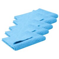 5 microfibre cloths for all care purposes Blue Breeze 2.0...