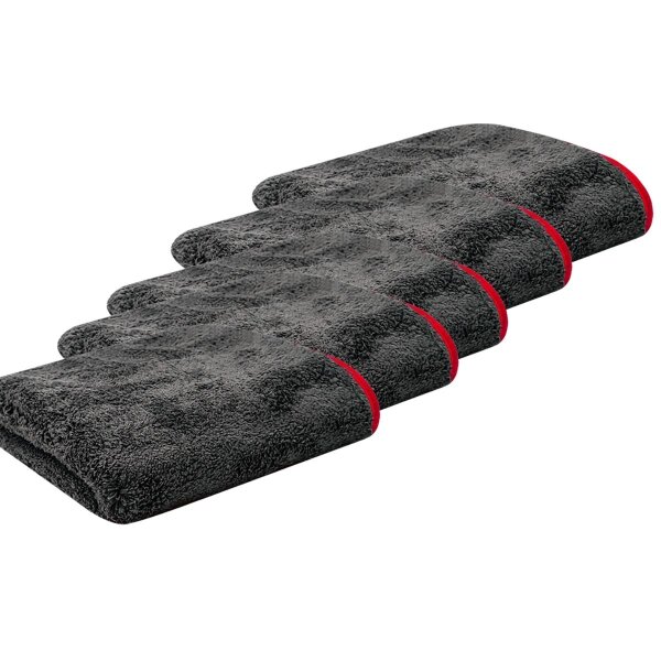 5 microfibre cloths for paint care Ultra Finish LIQUID ELEMENTS super gentle