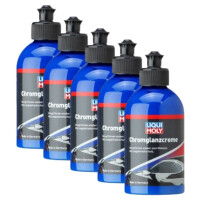 Chrome polish 5x250 ml in a bottle LIQUI MOLY for even...