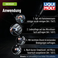 Leather care product 5x250 ml bottles LIQUI MOLY for sensitive leather surfaces