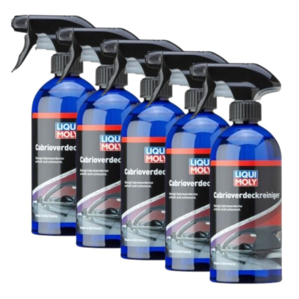 Textile impregnation convertible top 5x500 ml spray LIQUI MOLY long-lasting