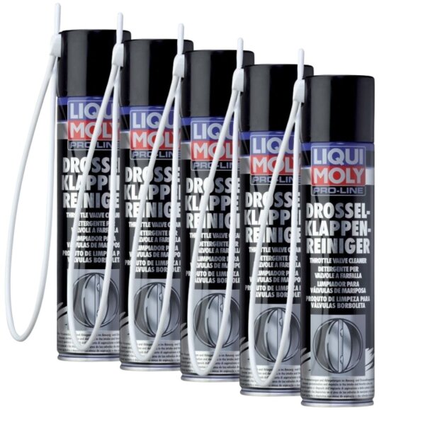 Cleaner 5x400 ml cans petrol injection LIQUI MOLY Pro-Line long-life