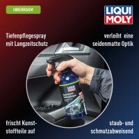 Plastic care product 3x500 ml spray bottles LIQUI MOLY for real deep care