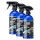 Plastic care product 3x500 ml spray bottles LIQUI MOLY for real deep care