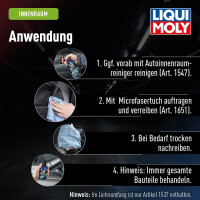 Plastic care product 3x250 ml in a bottle LIQUI MOLY for real deep care