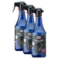 Wheel rim cleaner 3x1 litre in the LIQUI MOLY spray...