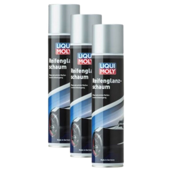 Tyre cleaner 3x400 ml in a can LIQUI MOLY for visible cleanliness