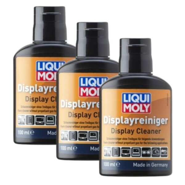 Display cleaner 3x100 ml in a bottle LIQUI MOLY for better hygiene