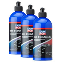 Preservative wax 3x500 ml in LIQUI MOLY bottle for better...