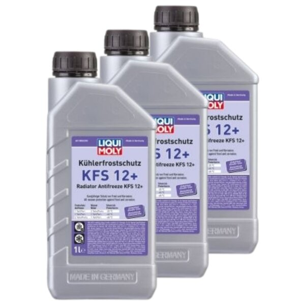 Antifreeze 3x1 l Yanmar canister LIQUI MOLY KFS 12+ Clear visibility in winter