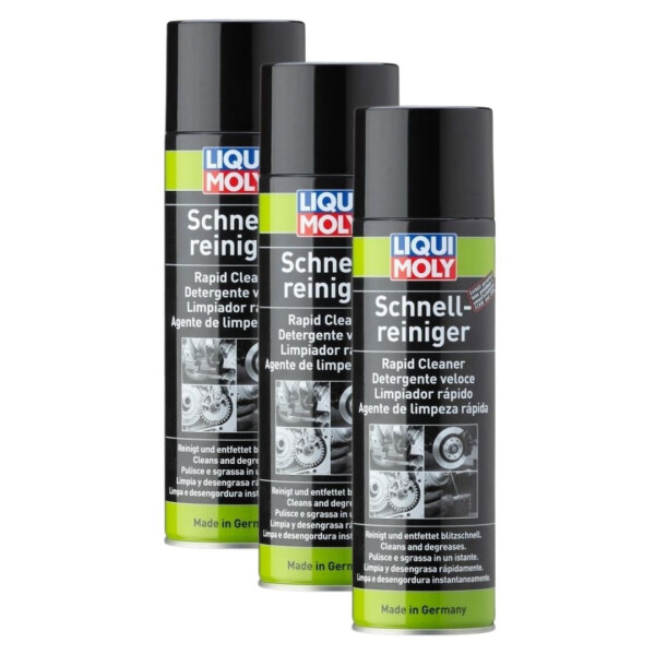 Schnellreiniger 3x500 ml Dosen LIQUI MOLY für universelle Schnell-Reinigung