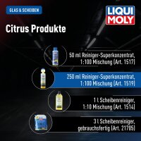 Reiniger 3x250 ml Flaschen Scheibenreinigungsanlage LIQUI MOLY kein Verstopfen