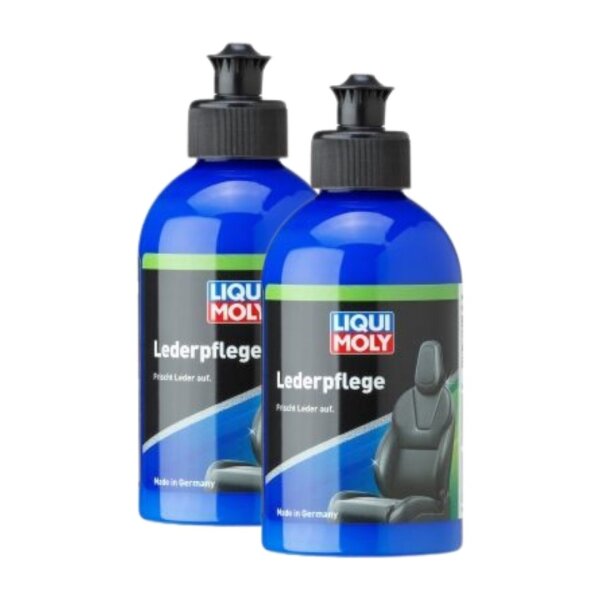 Leather care product 2x250 ml bottles LIQUI MOLY for sensitive leather surfaces