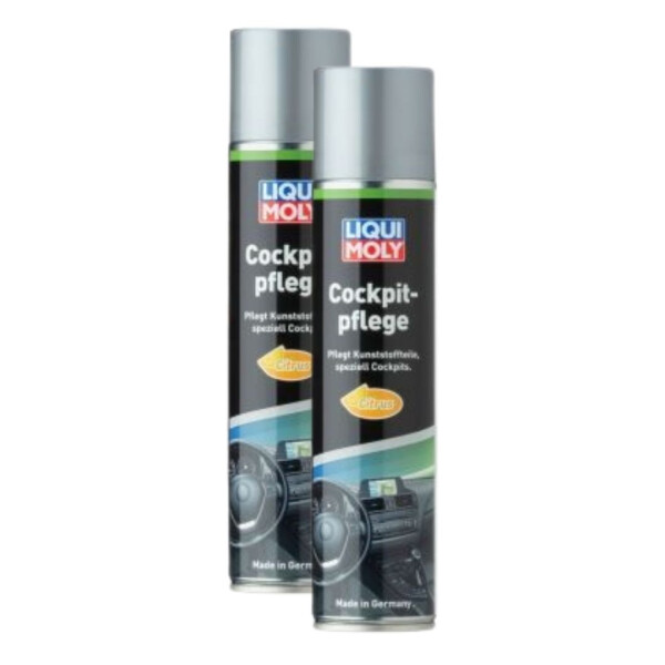 Plastic care product 2x300 ml in a can LIQUI MOLY for real deep care