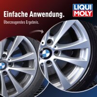 Wheel rim cleaner 2x1 litre in the LIQUI MOLY spray bottle for real cleanliness