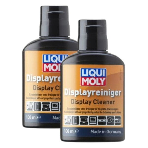 Displayreiniger 2x100 ml in der Flasche LIQUI MOLY für bessere Hygiene