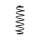 Suspension spring set rear axle BILSTEIN B3 for e.g. FORD FIESTA V