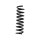 Suspension spring set front axle BILSTEIN B3 for e.g. MERCEDES-BENZ E-CLASS