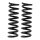 Suspension spring set rear axle BILSTEIN B3 for e.g. MERCEDES-BENZ E-CLASS