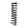 Suspension spring set for the car rear axle BILSTEIN B3 for e.g. FORD KUGA I