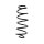 Suspension spring set for car front axle BILSTEIN B3 for PEUGEOT 1007