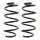 Fahrwerksfedern-Set für die Auto-Vorderachse BILSTEIN B3 für u.a. VW GOLF VI