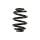 Suspension spring set for the car rear axle BILSTEIN B3 for e.g. BMW 3