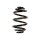 Suspension spring set for the car rear axle BILSTEIN B3 for e.g. BMW 3