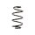 Suspension spring set front axle BILSTEIN B3 for MERCEDES-BENZ SLK