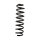 Suspension spring set front axle BILSTEIN B3 for e.g. MERCEDES-BENZ M-CLASS