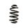 Suspension spring set rear axle BILSTEIN B3 for e.g. OPEL OMEGA A Caravan