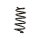 Suspension spring set front axle BILSTEIN B3 for e.g. OPEL ZAFIRA