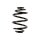 Suspension spring set rear axle BILSTEIN B3 for e.g. OPEL ASTRA F