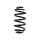 Suspension spring set rear axle BILSTEIN B3 for OPEL VECTRA C Caravan