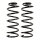 Suspension spring set front axle BILSTEIN B3 for e.g. VW PASSAT B3 B4