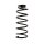 Suspension spring set front axle BILSTEIN B3 for e.g. VW PASSAT B3 B4