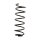 Suspension spring set for the car front axle BILSTEIN B3 for e.g. VW POLO II