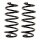 Suspension spring set front axle BILSTEIN B3 for AUDI CABRIOLET B3
