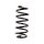 Suspension spring set front axle BILSTEIN B3 for AUDI CABRIOLET B3