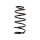 Suspension spring set front axle BILSTEIN B3 for e.g. VW POLO Variant