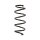 Suspension spring set front axle BILSTEIN B3 for e.g. SKODA OCTAVIA II