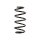 Suspension spring set front axle BILSTEIN B3 for e.g. VW SCIROCCO III
