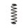 Suspension spring set rear axle BILSTEIN B3 for SKODA OCTAVIA II Combi