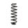 Suspension spring set rear axle BILSTEIN B3 for e.g. VW PASSAT B6 Variant