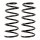 Suspension spring set rear axle BILSTEIN B3 for e.g. OPEL CORSA D